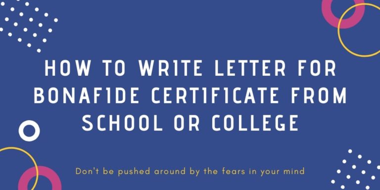 how-to-write-application-letter-for-bonafide-certificate-from-school-or